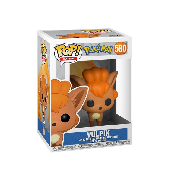 Figura coleccionable Funko de Vulpix de la serie Pokemon en caja